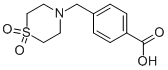 4-[(1,1-DIOXO-1LAMBDA6,4-THIAZINAN-4-YL)METHYL]BENZOIC ACID CAS#: 465514-21-0