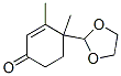 4-[1,3]Dioxolan-2-yl-3,4-dimethyl-cyclohex-2-enone CAS#: 54710-16-6