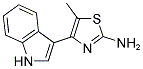 4-(1H-INDOL-3-YL)-5-METHYL-THIAZOL-2-YLAMINE CAS#: 430442-17-4