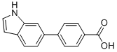 4-(1H-Indol-6-yl)benzoic acid CAS#: 406232-66-4