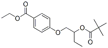 4-[2-(1-Oxo-2,2-dimethylpropoxy)butoxy]benzoic acid ethyl ester CAS#: 56219-74-0