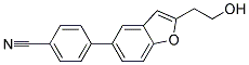 4-[2-(2-HYDROXYETHYL)-1-BENZOFURAN-5-YL]-BENZONITRILE CAS#: 460746-48-9