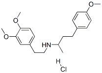 4-[2-{[3-(4-Methoxy Phenyl)-1-Methylpropyl]amino]ethyl]-1,2-dimethoxybenzene hydrochloride CAS#: 51062-14-7