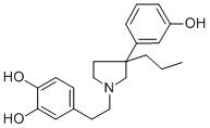 4-[2-[3-(m-Hydroxyphenyl)-3-propyl-1-pyrrolidinyl]ethyl]pyrocatechol CAS#: 47420-10-0