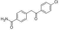 4-[2-(4-CHLOROPHENYL)-2-OXOETHYL]BENZAMIDE CAS#: 465514-76-5