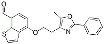 4-[2-(5-METHYL-2-PHENYL-1,3-OXAZOL-4-YL)ETHOXY]-1-BENZOTHIOPHENE-7-CARBALDEHYDE CAS#: 475480-88-7