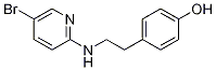 4-{2-[(5-bromopyridin-2-yl)amino]ethyl}phenol CAS#: 596116-63-1