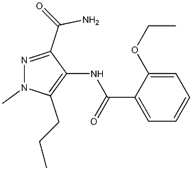 4-[(2-Ethoxybenzoyl)amino]-1-methyl-5-propyl-1H-pyrazole-3-carboxamide CAS#: 501120-38-3