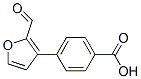 4-(2-Formylfuran-3-yl)benzoic acid CAS#: 597565-49-6