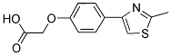 [4-(2-METHYL-THIAZOL-4-YL)-PHENOXY]-ACETIC ACID CAS#: 452345-64-1