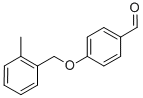 4-[(2-METHYLBENZYL)OXY]BENZENECARBALDEHYDE CAS#: 400825-69-6
