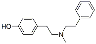 4-[2-[Methyl(2-phenylethyl)amino]ethyl]phenol CAS#: 52059-47-9