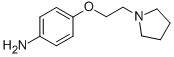 4-(2-PYRROLIDIN-1-YL-ETHOXY)-PHENYLAMINE CAS#: 50609-01-3