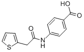 4-(2-THIOPHEN-2-YL-ACETYLAMINO)-BENZOIC ACID CAS#: 436088-76-5