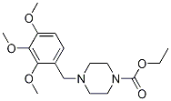4-[(2,3,4-TriMethoxyphenyl)Methyl]-1-piperazinecarboxylic Acid Ethyl Ester CAS#: 53531-01-4