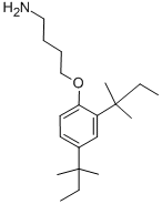 4-[2,4-Bis(1,1-dimethylpropyl)phenoxy]-1-butanamine CAS#: 51959-14-9