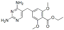 4-[(2,4-Diaminopyrimidine-5-yl)methyl]-2,6-dimethoxybenzoic acid ethyl ester CAS#: 55687-48-4