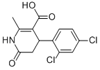 4-(2,4-Dichlorophenyl)-1,4,5,6-tetrahydro-2-methyl-6-oxo-3-pyridinecarboxylic ac CAS#: 423120-07-4