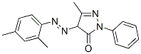 4-[(2,4-Dimethylphenyl)azo]-2,4-dihydro-5-methyl-2-phenyl-3H-pyrazol-3-one CAS#: 6407-78-9