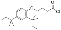 4-[2,4-bis(1,1-dimethylpropyl)phenoxy]butyryl chloride CAS#: 50772-29-7