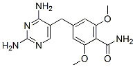 4-[(2,4-diaminopyrimidin-5-yl)methyl]-2,6-dimethoxy-benzamide CAS#: 55687-57-5