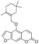 4-[(2,5,5-Trimethyl-1-cyclohexen-1-yl)methoxy]-7H-furo[3,2-g][1]benzopyran-7-one CAS#: 54278-75-0