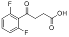 4-(2,6-DIFLUOROPHENYL)-4-OXOBUTYRIC ACID CAS#: 478162-62-8