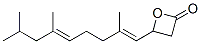 4-(2,6,8-Trimethyl-1,5-nonadienyl)oxetan-2-one CAS#: 56817-97-1