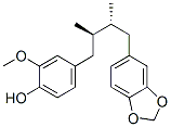 4-[(2R,3R)-4-(1,3-Benzodioxol-5-yl)-2,3-dimethylbutyl]-2-methoxyphenol CAS#: 55890-24-9
