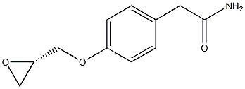 4-[(2S)-2-OxiranylMethoxy]benzeneacetaMide CAS#: 56715-12-9