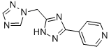 4-[3-(1H-1,2,4-TRIAZOL-1-YLMETHYL)-1H-1,2,4-TRIAZOL-5-YL]PYRIDINE CAS#: 477852-54-3