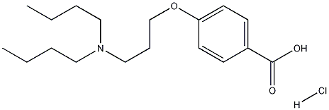 4-[3-(Dibutylamino)propoxy]benzoic acid hydrochloride CAS#: 437651-44-0
