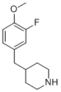 4-(3-FLUORO-4-METHOXY-BENZYL)-PIPERIDINE CAS#: 584555-74-8