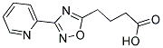 4-(3-PYRIDIN-2-YL-1,2,4-OXADIAZOL-5-YL)BUTANOIC ACID CAS#: 439108-12-0