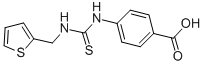 4-(3-THIOPHEN-2-YLMETHYL-THIOUREIDO)-BENZOIC ACID CAS#: 436093-24-2