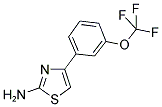 4-(3-TRIFLUOROMETHOXY-PHENYL)-THIAZOL-2-YLAMINE CAS#: 436151-97-2
