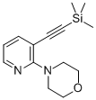 4-(3-TRIMETHYLSILANYLETHYNYL-PYRIDIN-2-YL)-MORPHOLINE CAS#: 499193-56-5