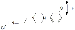 4-[3-[(trifluoromethyl)thio]phenyl]piperazine-1-propiononitrile monohydrochloride CAS#: 50786-82-8