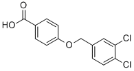 4-[(3,4-DICHLOROBENZYL)OXY]BENZENECARBOXYLIC ACID CAS#: 56442-18-3