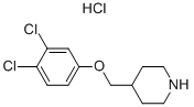 4-[(3,4-DICHLOROPHENOXY)METHYL]-PIPERIDINE HYDROCHLORIDE CAS#: 553631-65-5