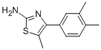 4-(3,4-DIMETHYL-PHENYL)-5-METHYL-THIAZOL-2-YLAMINE CAS#: 438215-91-9