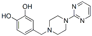 4-((4-(2-Pyrimidinyl)-1-piperazinyl)methyl)pyrocatechol hydrochloride  hydrate (2:4:1) CAS#: 50602-50-1