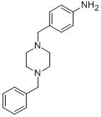 4-(4-BENZYLPIPERAZIN-1-YLMETHYL)PHENYLAMINE CAS#: 422517-70-2
