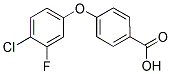 4-(4-CHLORO-3-FLUOROPHENOXY)BENZENECARBOXYLIC ACID CAS#: 551921-67-6