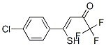 4-(4-Chlorophenyl)-1,1,1-trifluoro-4-mercapto-3-buten-2-one CAS#: 53765-00-7
