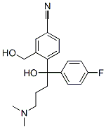 (-)-4-[4-(Dimethylamino)-1-(4-fluorophenyl)-1-hydroxybutyl]-3-(hydroxymethyl)benzonitrile CAS#: 488787-59-3