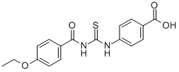 4-[[[(4-ETHOXYBENZOYL)AMINO]THIOXOMETHYL]AMINO]-BENZOIC ACID CAS#: 532944-33-5