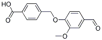 4-[(4-FORMYL-2-METHOXYPHENOXY)METHYL]BENZOIC ACID CAS#: 408336-63-0