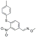 4-[(4-METHYLPHENYL)SULFANYL]-3-NITROBENZENECARBALDEHYDE O-METHYLOXIME CAS#: 477852-04-3