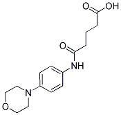 4-(4-MORPHOLIN-4-YL-PHENYLCARBAMOYL)-BUTYRIC ACID CAS#: 510764-91-7